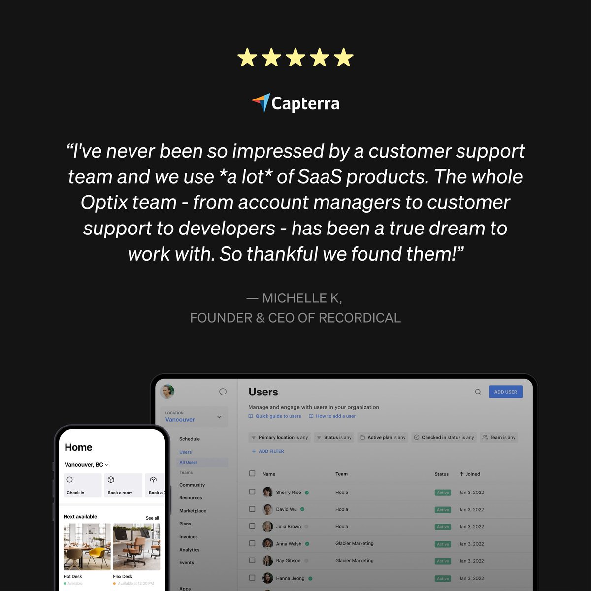 Optix tweet media