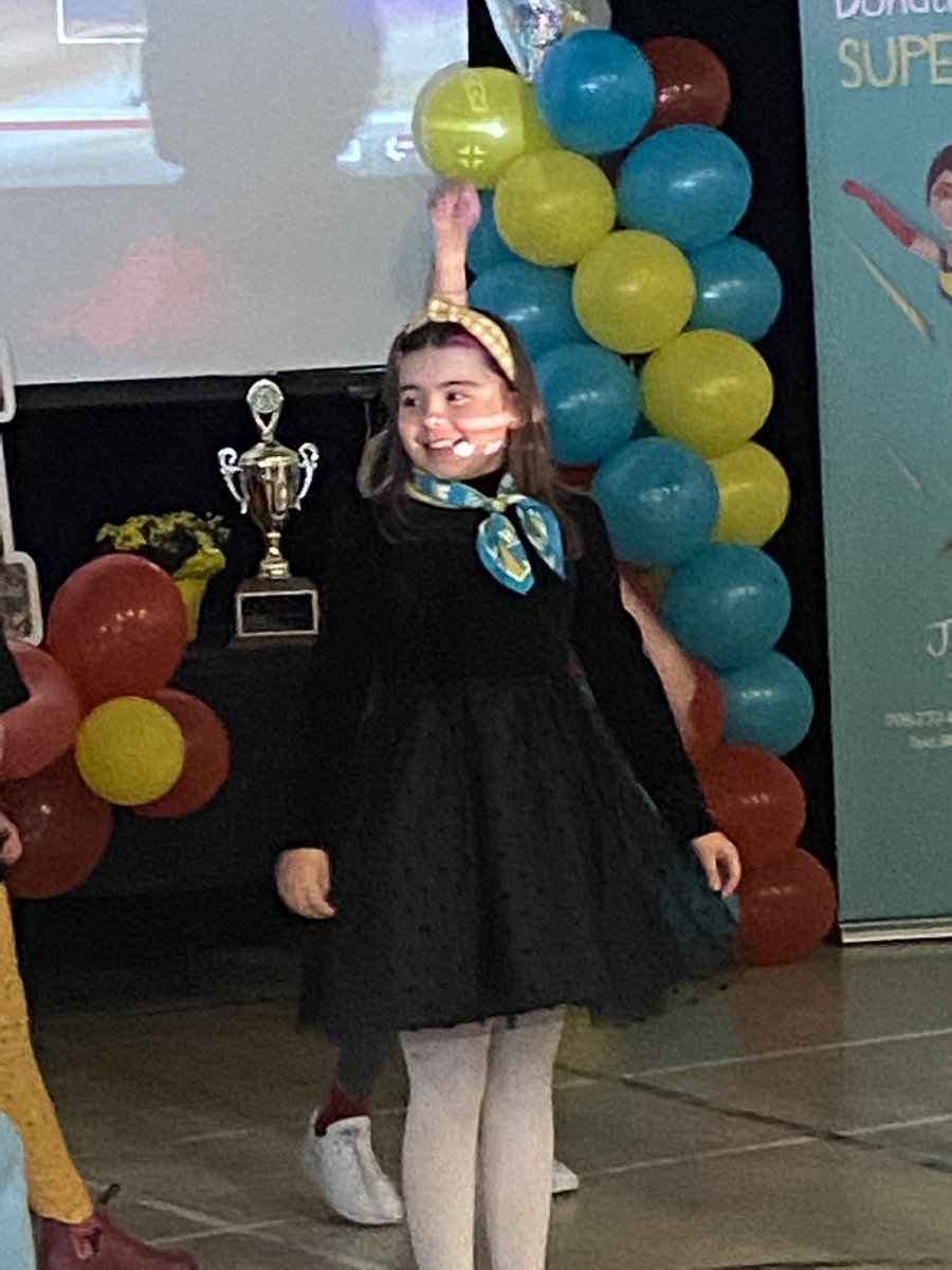 stmaryselem's tweet photo. Celebrating one of our own today. Congrats to Miss ABI, Janeway Champion 2023. You are a rockstar each and every day. Today you shine even brighter! @NLESDCA @SISNLESD @JanewayNL @NTVNewsNL https://t.co/U5P08scH77