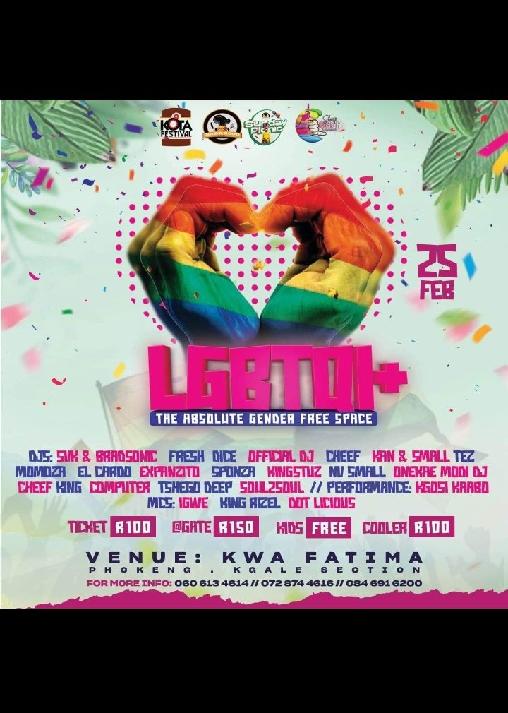 ArtZawadi's tweet photo. #Khwiye's in Rustenburg and surrounding areas, let's link up!! I'm pulling through with my paints to paint your gorgeous faces and other parts of the body. Let's rainbow🥰🏳️🌈❤🏳️⚧️
#LGBTQ #Rustenburg #phokeng https://t.co/eHJpHGMZm3