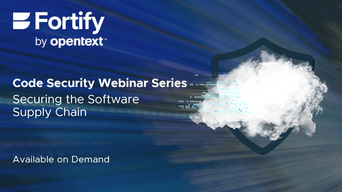 BeckyArenson's tweet photo. Orgs need to rapidly mature the security of their software supply chains. 

👉 See how in this new on-demand #AppSec webinar from @MicroFocusSec by @OpenText. Watch now: 

#DevOps #DevSecOps #CyberResilience #MyCompany https://t.co/BQVNWRqluR https://t.co/aLIrDu4RFY