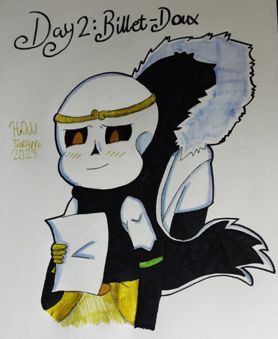HeavenOfNirvana's tweet photo. @LOYNEAVII
Creamweek | Day 2: Billet-Doux
#creamweek #creamweek2023 #undertale https://t.co/pYuq3zctup