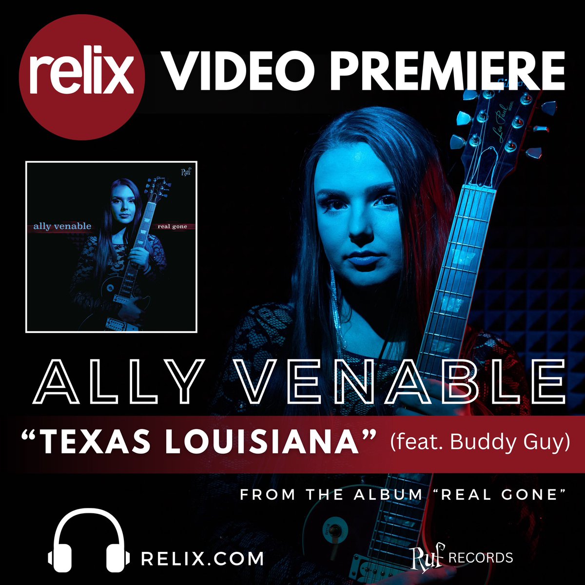 Ruf Records (@rufrecords) on Twitter photo Relix: 🎥 Today, we have the pleasure of premiering the lead single from Ally Venable's upcoming LP a blistering duet with Buddy Guy! relix.com/news/detail/so…
#relix #allyvenable
<a href="/allyvenableband/">Ally Venable Band</a> <a href="/RelixMag/">Relix</a> #rufrecords <a href="/BluesBrat/">BratGirlmedia</a> Relix: 🎥 Today, we have the pleasure of premiering the lead single from Ally Venable's upcoming LP a blistering duet with Buddy Guy! relix.com/news/detail/so…
#relix #allyvenable
<a href="/allyvenableband/">Ally Venable Band</a> <a href="/RelixMag/">Relix</a> #rufrecords <a href="/BluesBrat/">BratGirlmedia</a>