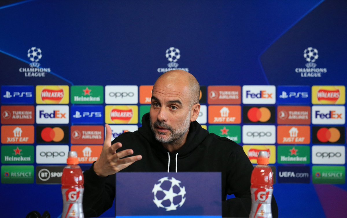 Pep Guardiola: “De Bruyne and Laporte are both ill — that’s why they won’t be able to play tomorrow”. ⛔️🔵 #MCFC

“Bernardo Silva? I'm not stupid to say Bernardo is a left-back, but he can do it as he’s also a good defender. We have done it in the past with Zinchenko and Delph”.