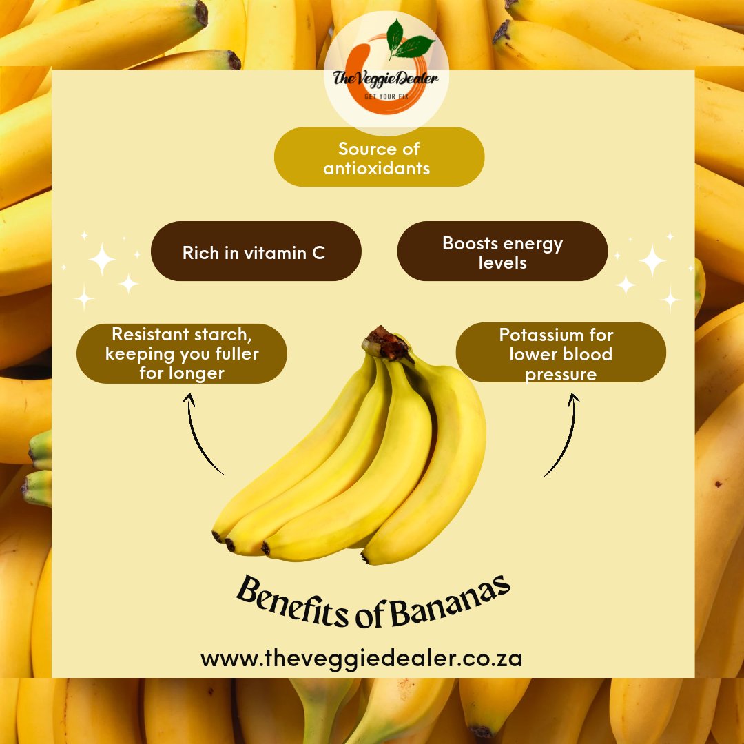 DealerVeggie's tweet photo. Bananas are incredibly healthy, convenient, delicious, and one of the most inexpensive fresh fruits you can buy. 

#getyourfix of bananas from The Veggie Dealer https://t.co/jHcCAhH0wC

#banana #nutrition #fruit #fruits https://t.co/Av6Atz0Fru