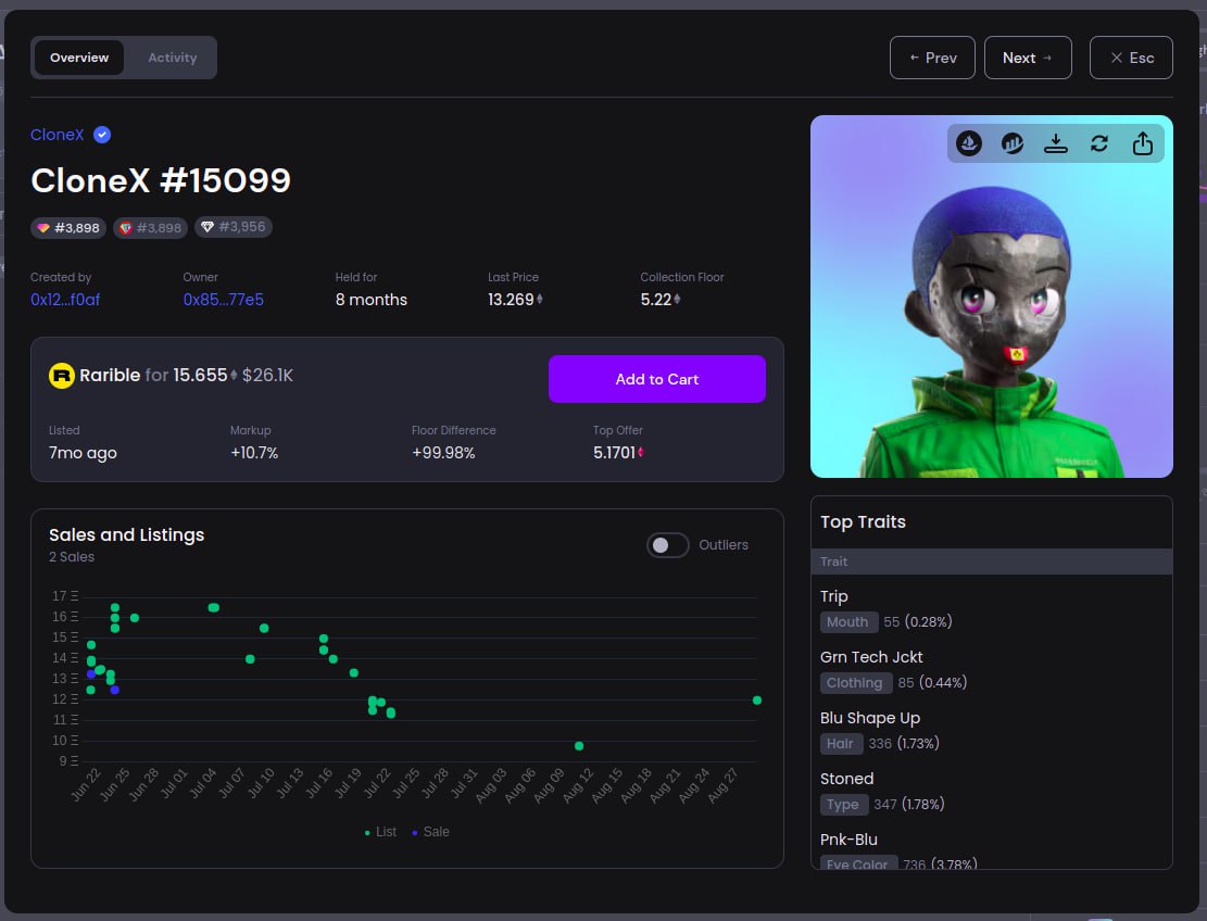 rarible's tweet photo. you already know @rarible listings appear on @gemxyz 🫡 https://t.co/nwnmeB1mTi