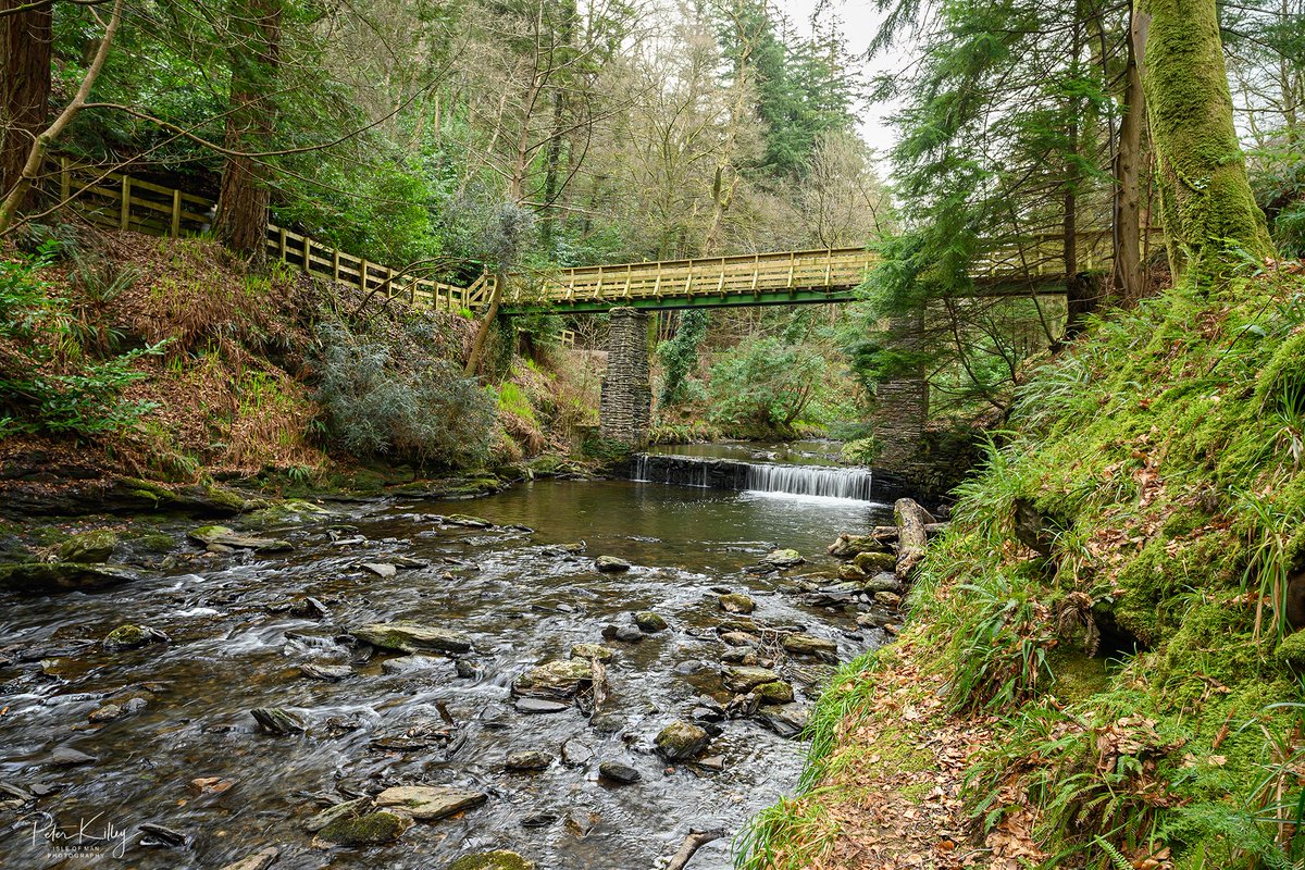 manxscenes's tweet photo. A walk up to Rhenass Waterfall in Glen Helen passing the Wishing Seat, Glamping Pods, the bridge over the river 🇮🇲 #glenhelen #rhenass #wishingseat #watefall #isleofman #iom #manx #manxscenes https://t.co/Eeg1fz1vUr