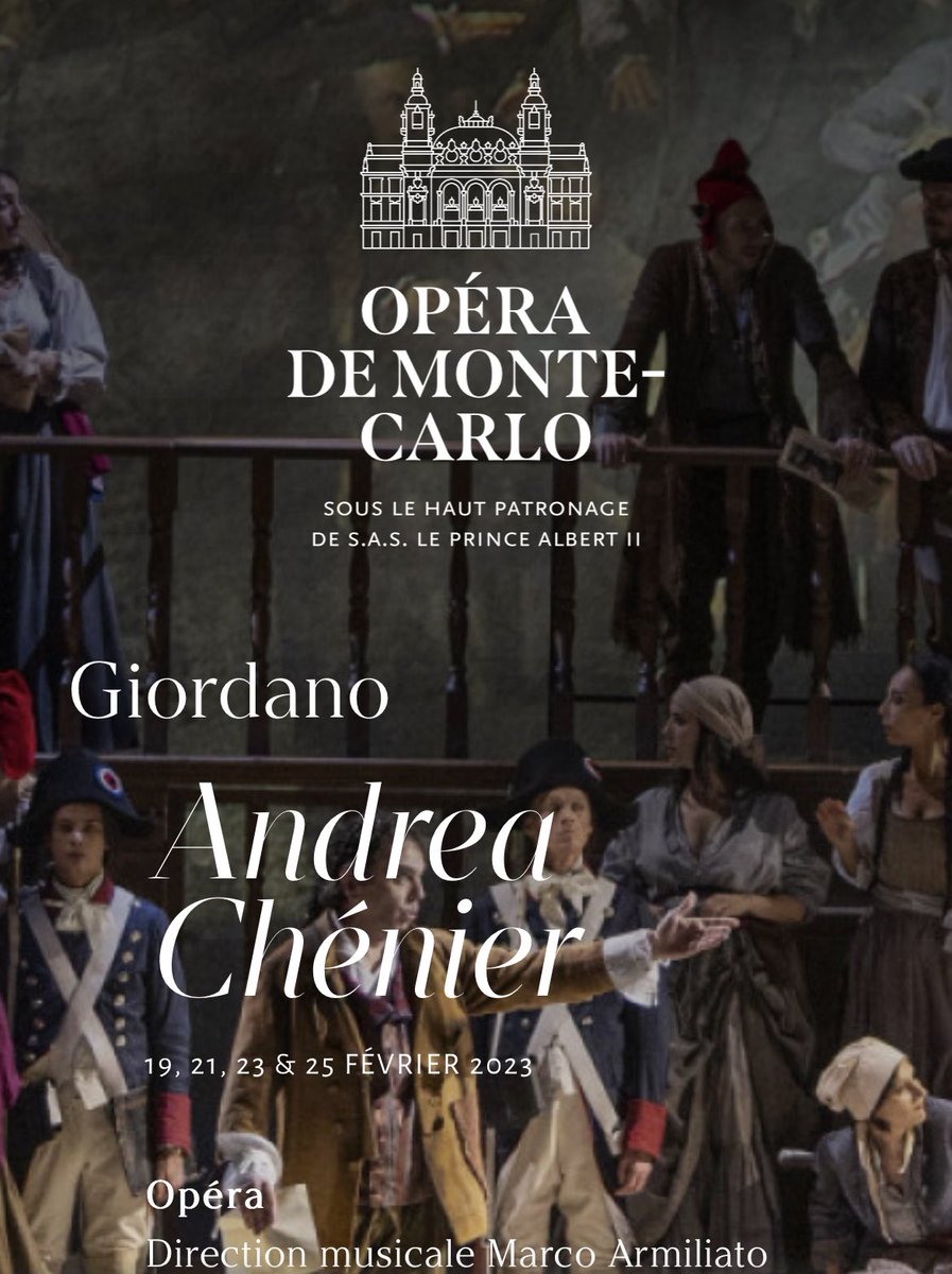 ZhangZhangZhang's tweet photo. back to The Revolution! 💪✊🇫🇷
#AndréChénier #OperaMonteCarlo @MonteCarlo_Orch #opera #ClassicalMusic #MonteCarlo https://t.co/ncHTVyd7Fh