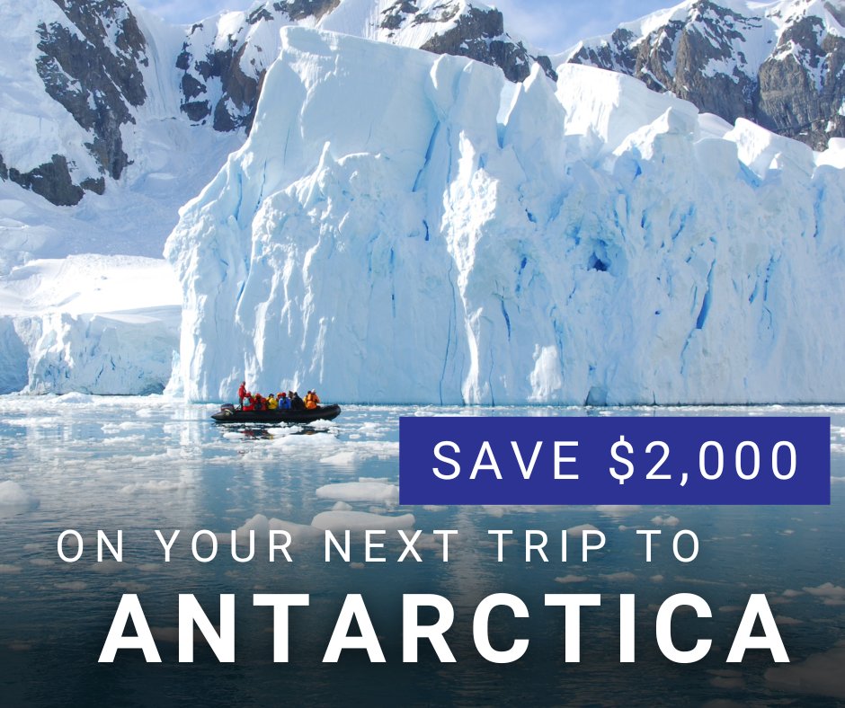 EXCLUSIVE ❄️ Book by March 31, 2023 for $2,000 OFF per person on all 2024-25 Antarctica expeditions on the Ocean Nova cruise vessel! - mailchi.mp/saexpeditions/…