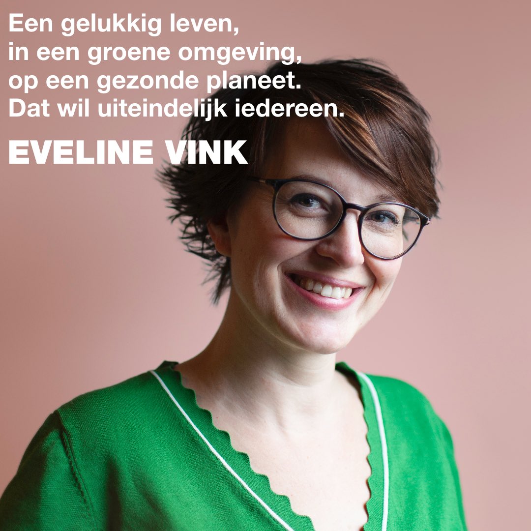 Vandaag stellen we Eveline Vink aan jullie voor! Ook op haar kan je stemmen bij de komende provinciale statenverkiezingen! Meer weten over Eveline? Check: gelderland.groenlinks.nl/onze-mensen/ev…