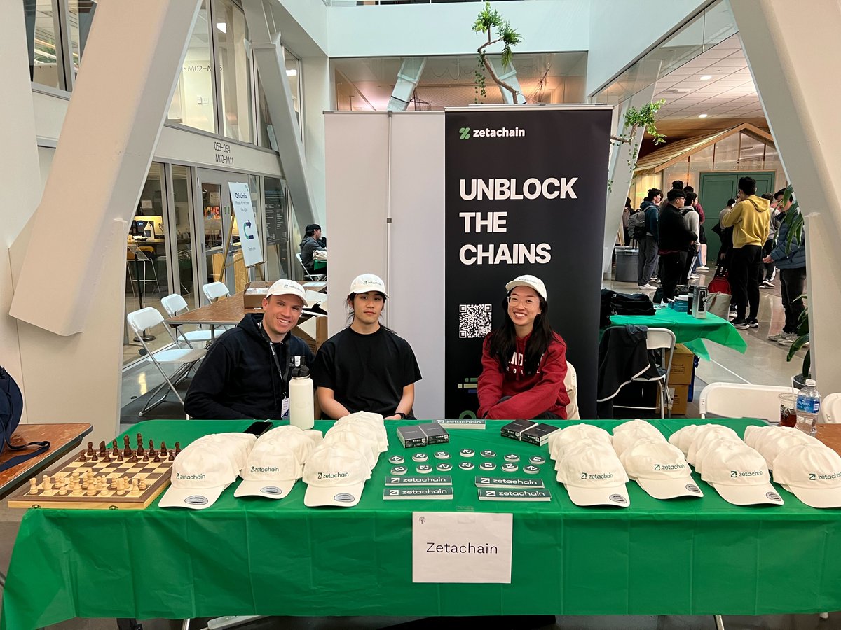 ZetaChain's tweet photo. 🤖 Wrapping up the ZetaChain hackathon @hackwithtrees! More than 15 projects submitted ranging from crypto education and NLP to novel cryptography and asset custody 🏆 We'll share the prize winners soon. https://t.co/ZuA1Wrw9kr