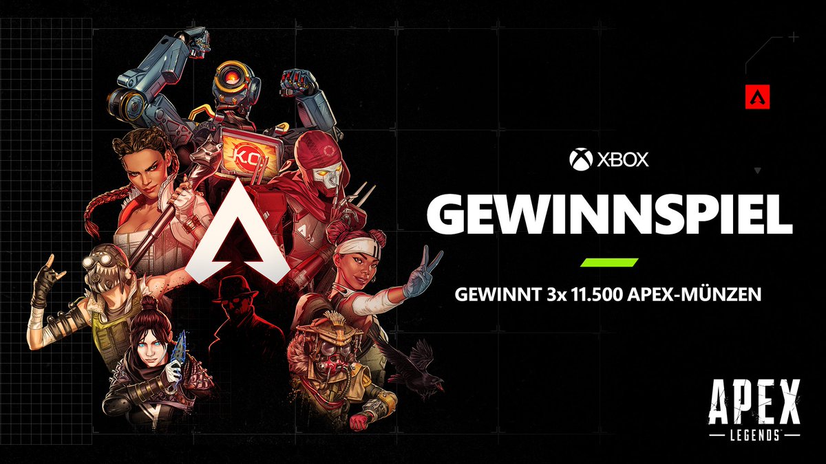 XBOX_DACH's tweet photo. Apex Legends feiert seinen 4. Geburtstag &amp; wir feiern mit! 🥳 

Gewinnt passend dazu 3x 11.500 Apex-Münzen. 
So macht ihr mit:
1. @XboxDACH folgen ✅
2. Tweet liken + RT ❤️🔁

TNB 👉 https://t.co/MyXpR9IaKa https://t.co/1AS06E88hn
