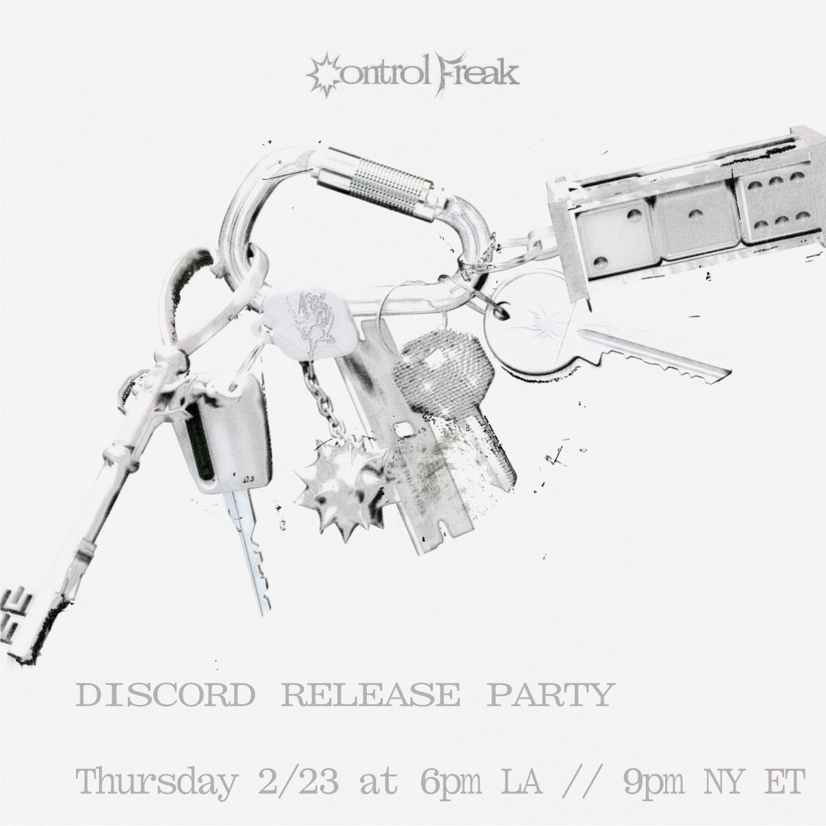 control freak listening party. thursday 6pm LA / 9pm NY on my discord 🫡 discord.gg/UUKADdndVP