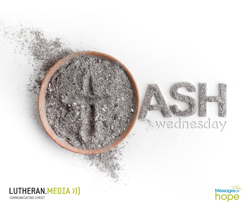 Today, Ash Wednesday, Christians around the world begin Lent with a day of prayer and fasting. Is there something you could give up for Lent? Sacrificing a want or need helps us to look outside ourselves and to the needs of others. #lent #ashwednesday #hope #messagesofhope