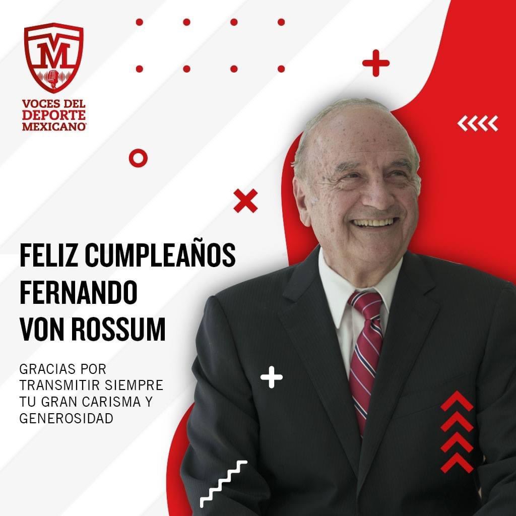 fvonrossum's tweet photo. Hoy cumple años mi padre, mi amigo y mi maestro Don Fernando Von Rossum Garza. El no tiene redes sociales pero si desean mandarme un mensaje yo se lo entrego. Abrazo fuerte papá te quiero mucho 🏈 🎙 🎁 🥂 https://t.co/acrgCaFILv
