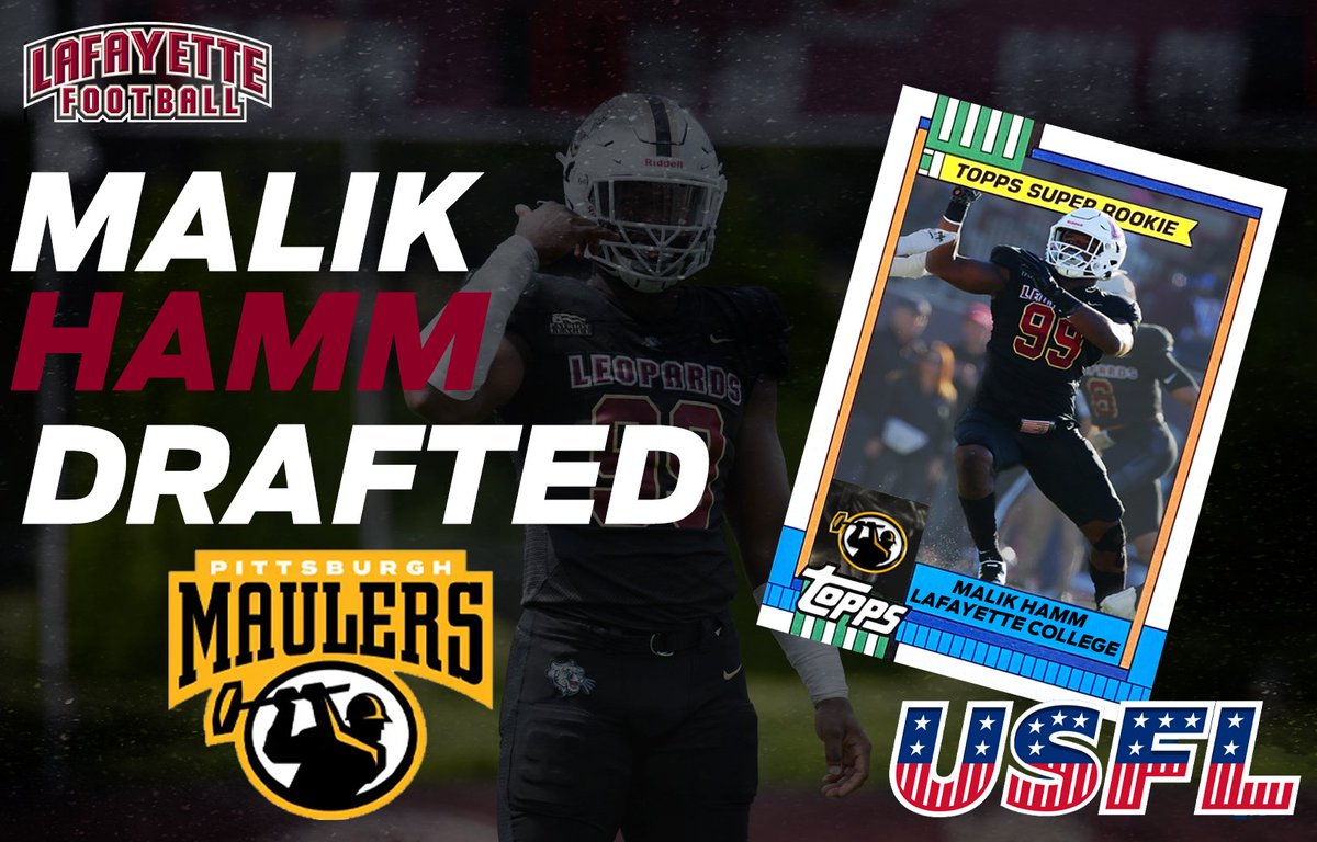 LafColFootball's tweet photo. Congratulations to Malik Hamm, picked 9th overall and the first defensive player off the board in the 2023 USFL Draft!! 🐆

#CLIMBTHEHILL https://t.co/TuOWT0sU1y
