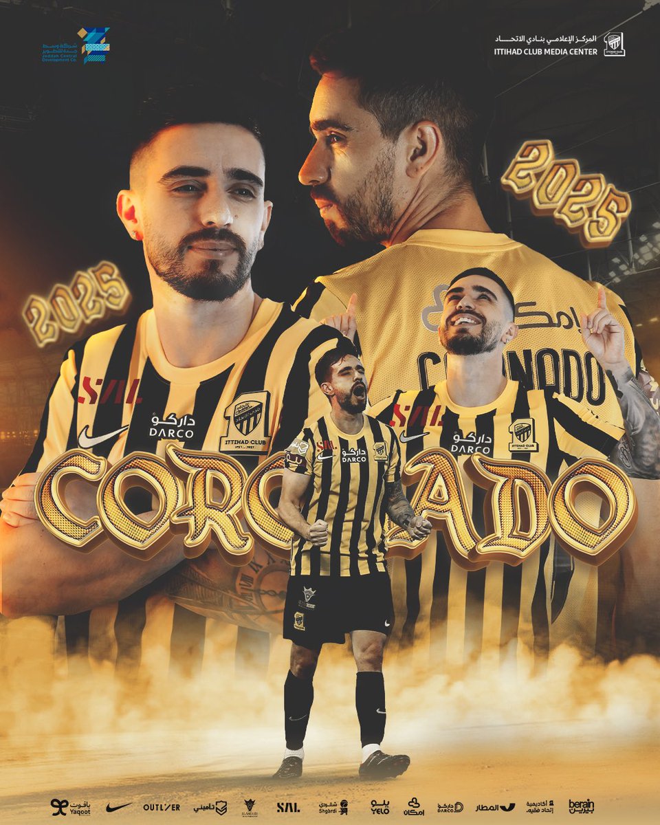 ittihad_en's tweet photo. Coronado until 2025 💎 https://t.co/5Zlk9PNDsx