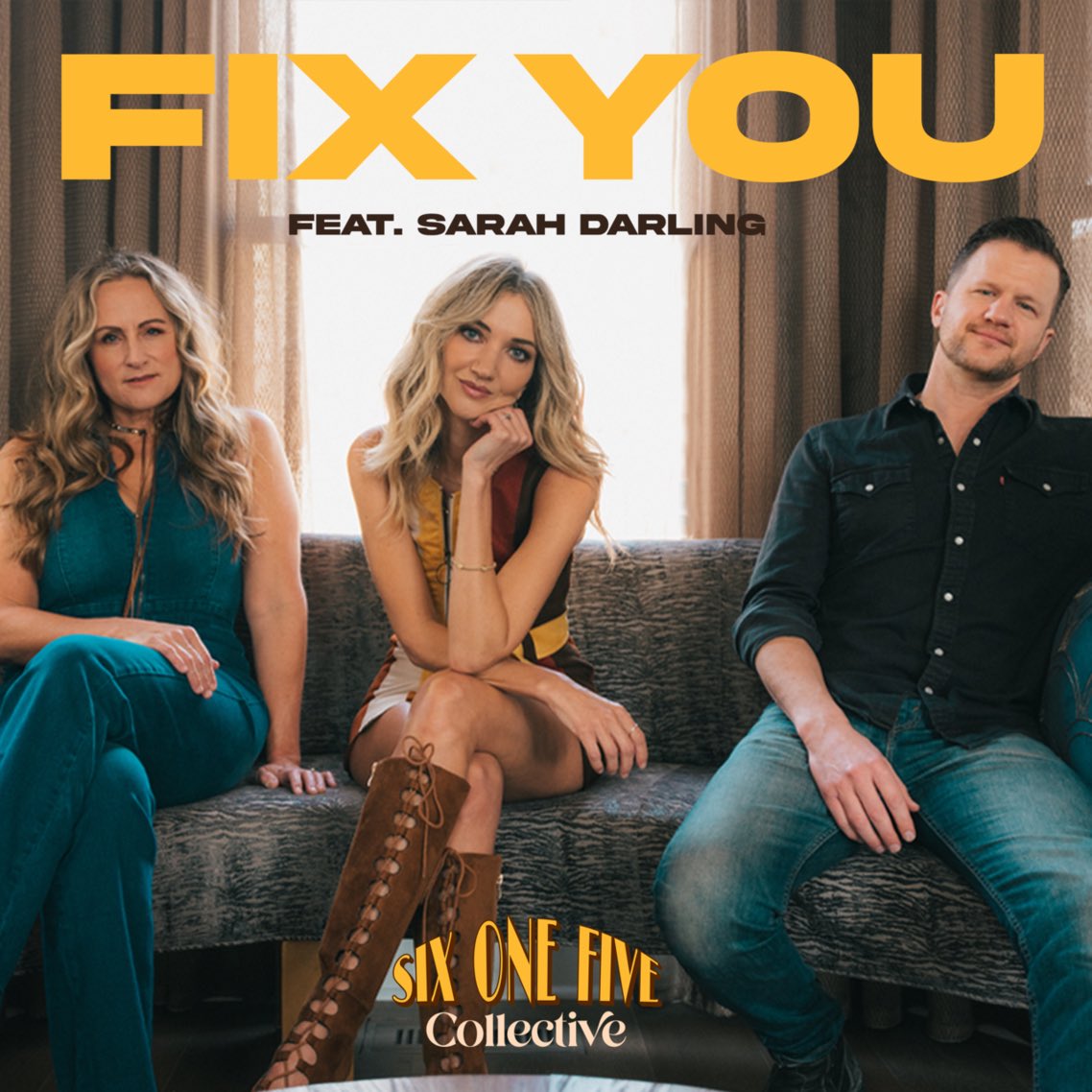 Six One Five Collective (Nicole Witt, Sarah Darling, and Michael Logen) puts its signature Music City spin on Coldplay’s “Fix You,” out Friday: t.e2ma.net/click/gv1ori/4…