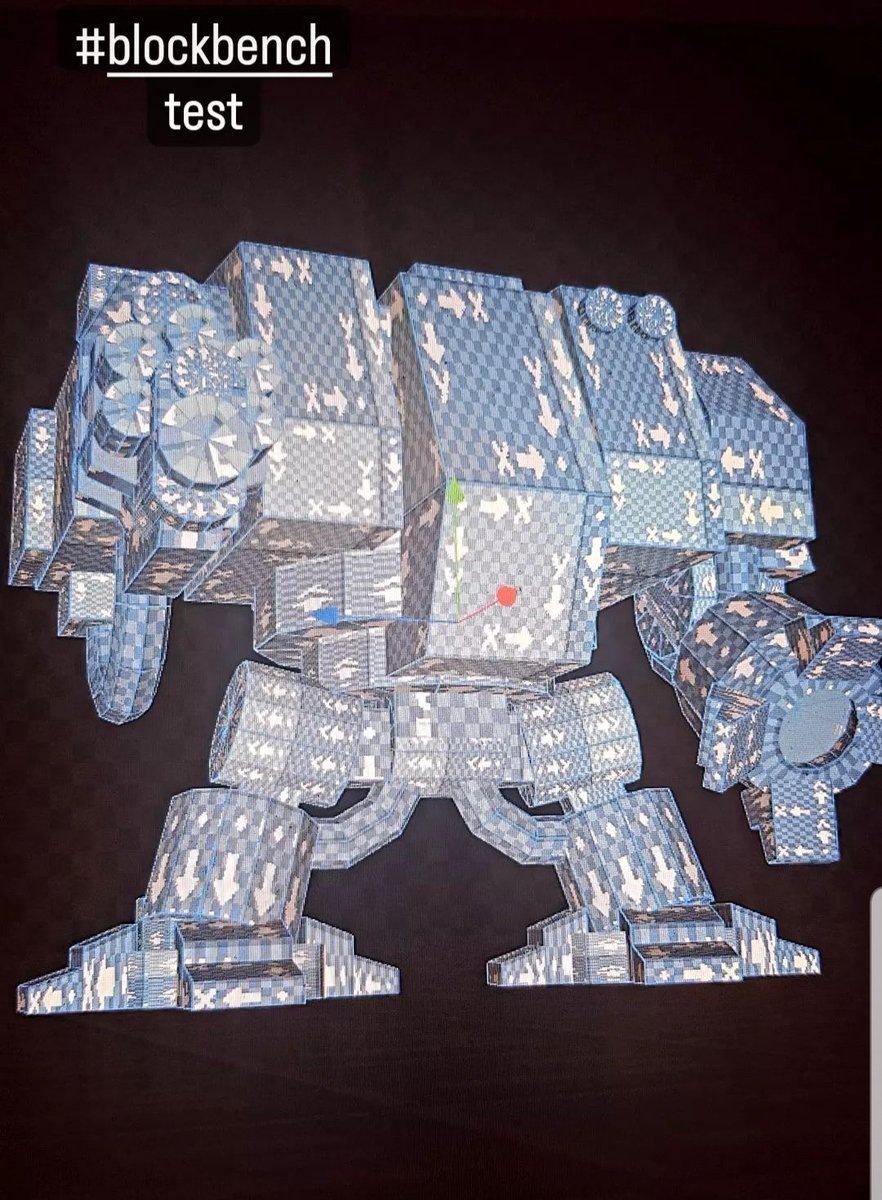 EvilUgin's tweet photo. #Blockbench test. Liked🤤. https://t.co/H8ewHWwGC5
