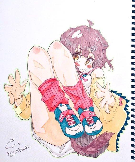 #太ももは太いから太ももって言うんだよ 