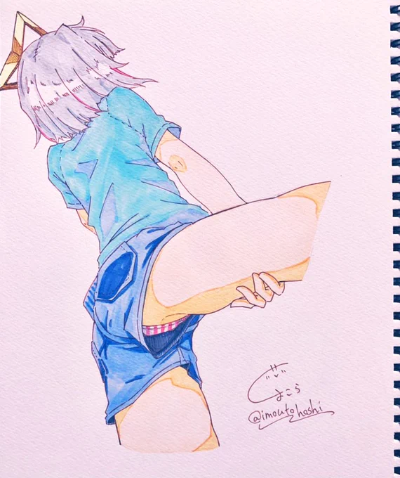 #太ももは太いから太ももって言うんだよ 