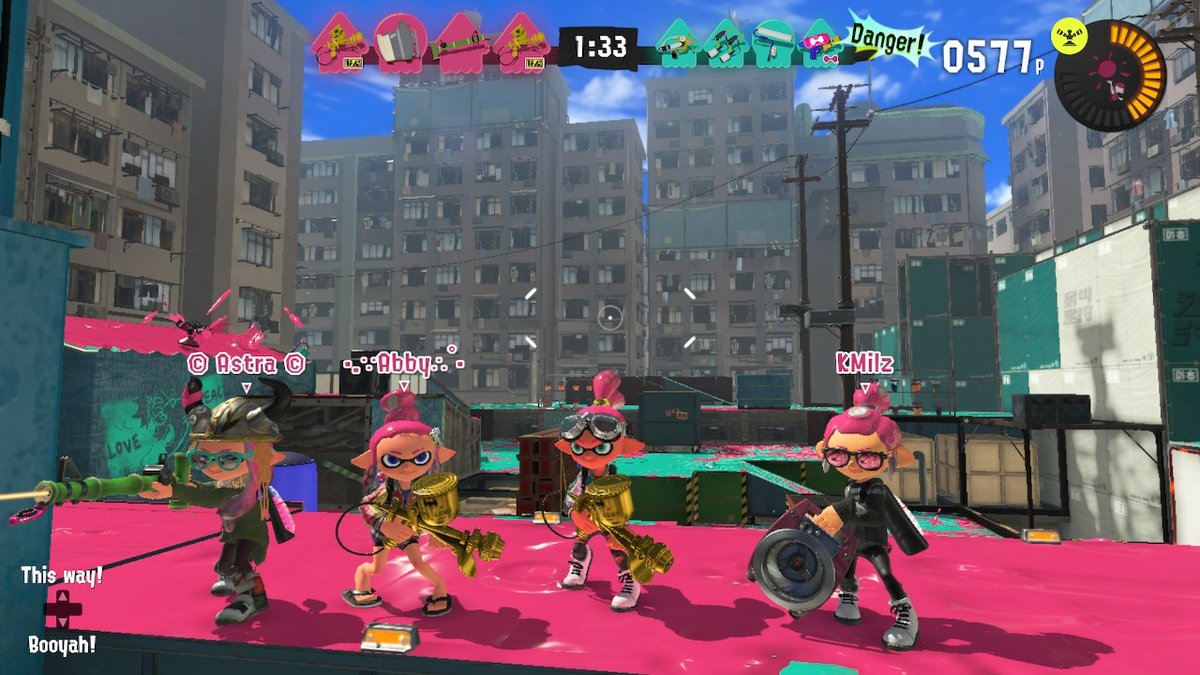 Mid-game drip pic w/ <a href="/20KPewPew/">20,000PewPew</a>
#Splatoon3 #NintendoSwitch