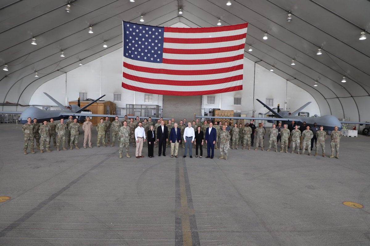 The women and men of the <a href="/USAFCENT/">U.S. Air Forces Central</a> <a href="/380AEW/">380AEW</a> work every day to keep America safe. It was an honor to thank them in person.