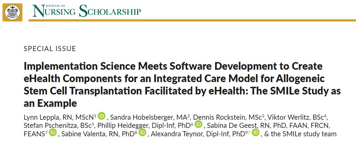 IMPACT - Swiss Implementation Science Network tweet media