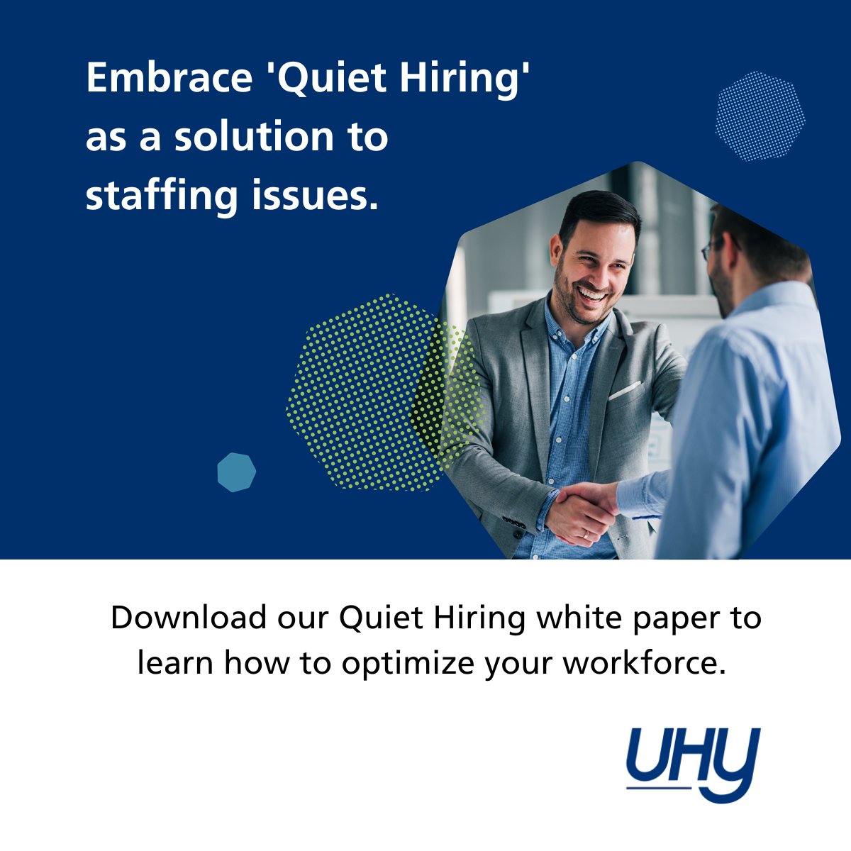 You’ve heard the term ‘Quiet Hiring’ thrown around, but you aren’t sure what it means. What are your thoughts on this emerging trend to combat the current labor market? Download our white paper to learn more: lnkd.in/gkfFs8Tk #quiethiring