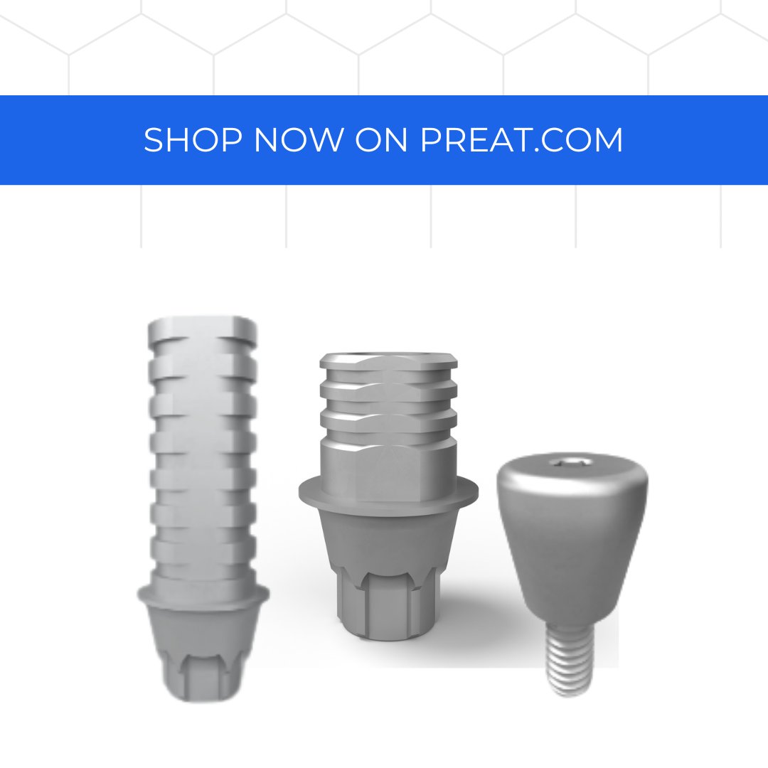 Astra EV implant prosthetics are here! Part of our Preat Choice Library, there's a wide range of prosthetics options to help you create the best restoration possible. Buy 1 Scan Body, Get 1 Ti-Base Free! Use Promo: DigitalBoost
bit.ly/40WSKIZ
