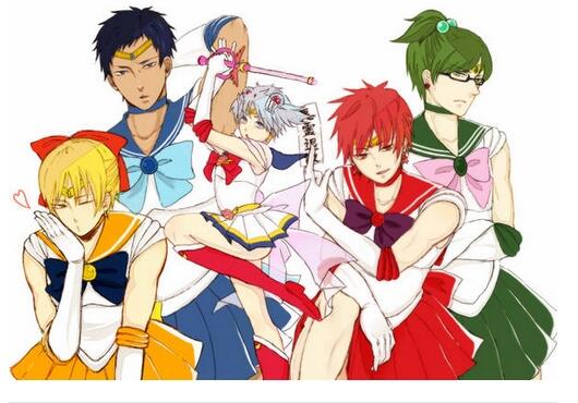 CuntDevils's tweet photo. キセキ(セラムン)一応５人揃ったので合成したら何か・・・すごい迫力🤗🤗🤗 #セーラームーン #美少女戰士 #วันเด็กแห่งชาติ #SailorMoonCosmos #SailorMoonCrystal 
Original: kuroibasu https://t.co/VPazhi27bk