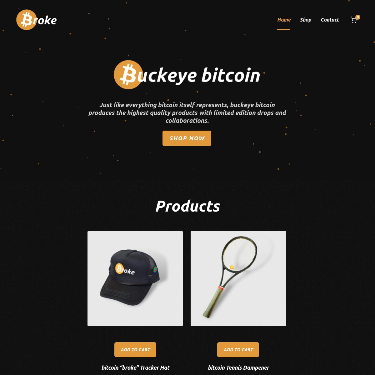 ⚡ Trending venue ⚡ Broke BTC @buckeye_bitcoin Buckeye bitcoin produces the highest quality clothing products with limited edition drops and collaborations. LightningNetworkStores.com/e/buckeyebitco… Made by @buckeye_bitcoin #LN #btc #lightning