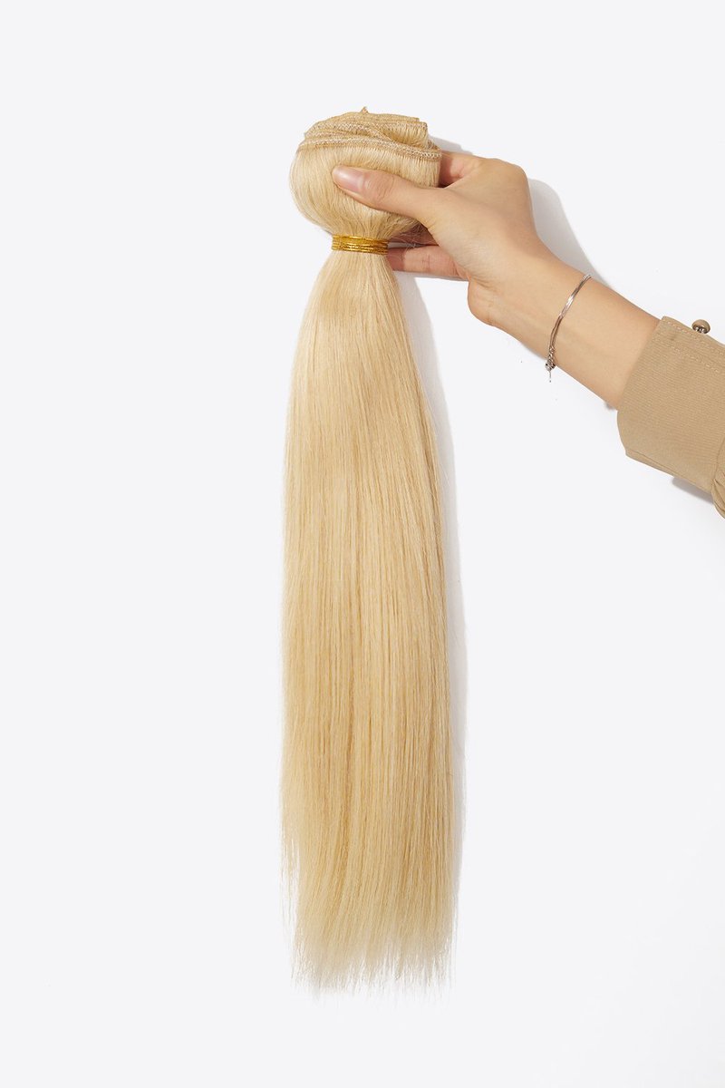 pleizure_com's tweet image. Transform your look with our 20&quot; 200g #613 Clip-in Hair Extensions Human Hair! Easy to install and style, they&apos;re the perfect solution for adding length and volume to your hair. Order now! #HairExtensions #ClipInExtensions #Beauty