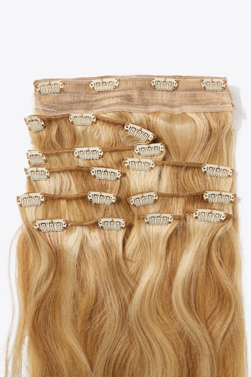 pleizure_com's tweet image. Transform your look with our 20&quot; 200g #613 Clip-in Hair Extensions Human Hair! Easy to install and style, they&apos;re the perfect solution for adding length and volume to your hair. Order now! #HairExtensions #ClipInExtensions #Beauty