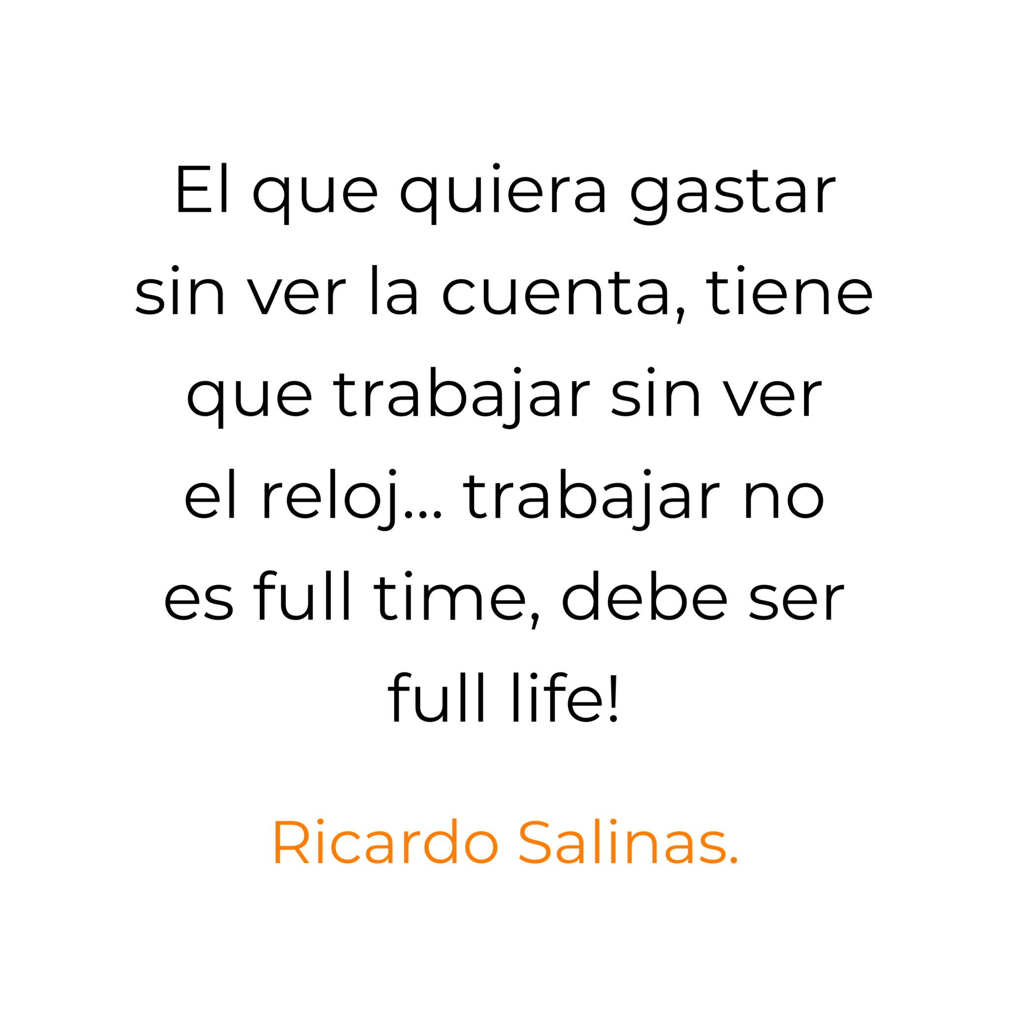 Don Ricardo Salinas Pliego on X: #BuenosDias