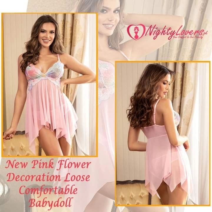 LoversNighty's tweet photo. New Pink Flower Decoration Loose Comfortable Babydoll
₨ 2,799.00
Product Code: R81128-1
Delivery Charges: 250/- All Over Pakistan
For Order &amp; Information 
Whatsapp 0333-2651772
Call 0300-0129915

Web Link: https://t.co/QLJHoJru5T

#pinknighty #netnighty #newnighty #2023nighty https://t.co/Nq545PRrUA