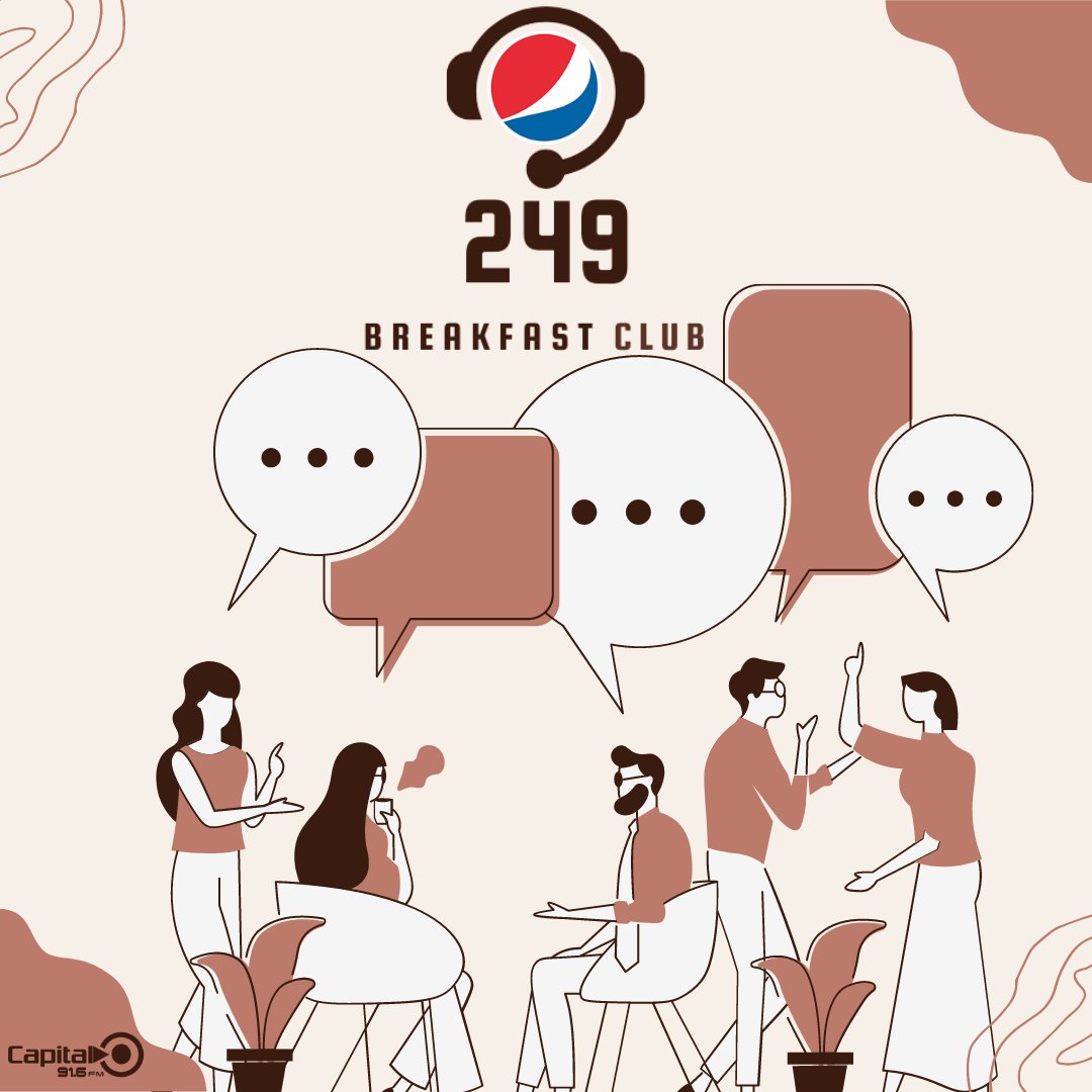 Capital916FM's tweet photo. Good morning Khartoum!

#249BC |  From Sun to Thu, 7 am to 11 am.
Make us part of your morning with 249 breakfast club.

Join us on #WorldThinkingDay and  #BlackHistoryMonth special guest from @USEmbassyKRT 

Brought to you by Pepsi
Streaming: https://t.co/NrrJ0KRTb5 https://t.co/tsX271KqD0
