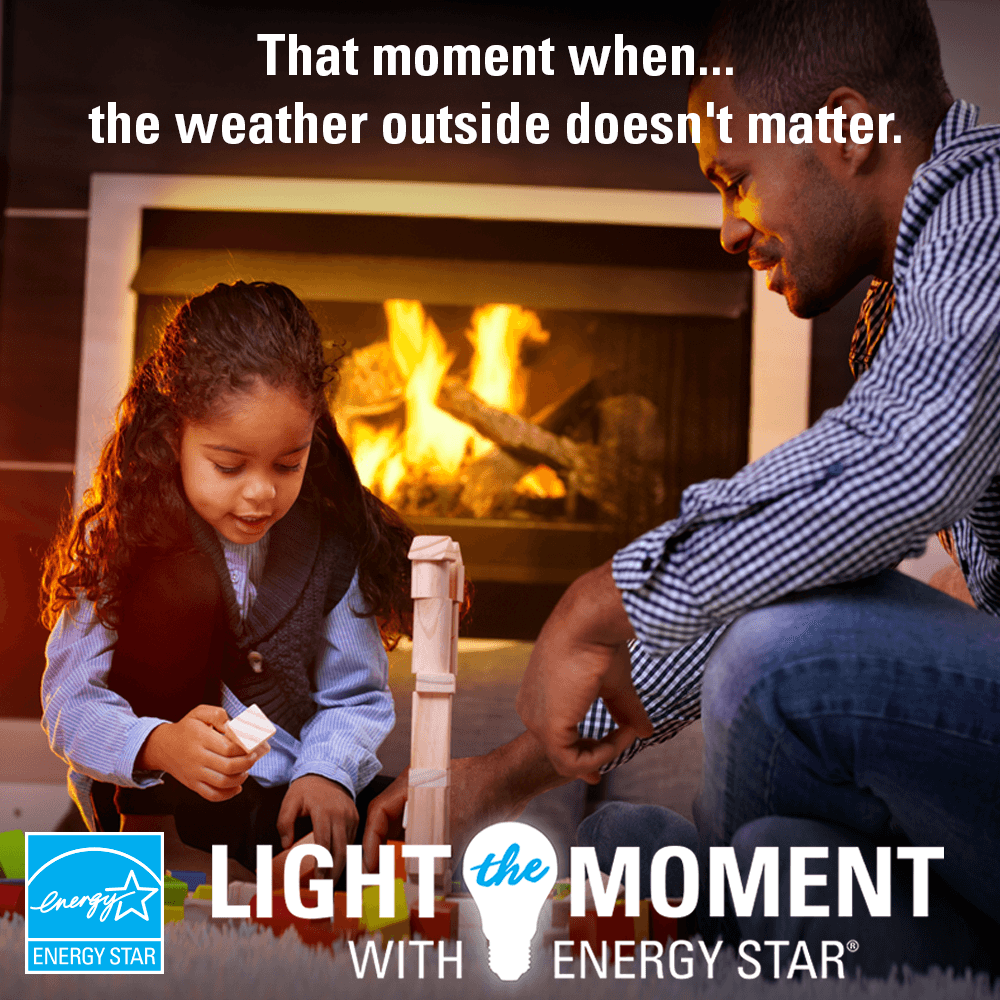 ENERGYSTAR's tweet photo. Keep your family's winter moments warm and bright. Fixtures that have earned the ENERGY STAR come in hundreds of designs and meet strict quality and efficiency standards, delivering the performance you expect year after year. #LightTheMoment https://t.co/GE9WAd0LEa https://t.co/ErHyfzYlme
