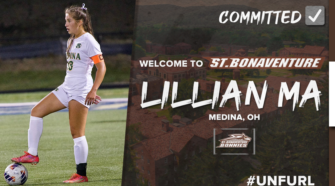 We're excited to welcome Lillian Ma to the #Bonnies family!

Lillian is a product of Medina, Ohio and was an All-District &amp; All-Conference honorable mention her senior year!

She was selected to the All-Gazette team and was a recipient of the Ohio Scholastic Athlete Award.