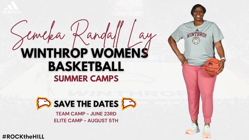 🚨ᴄᴀᴍᴘ sᴇᴀsᴏɴ🚨

Basketball Camps are right around the corner! For more information about our camps, contact Coach Will Auman at aumanw@winthrop.edu