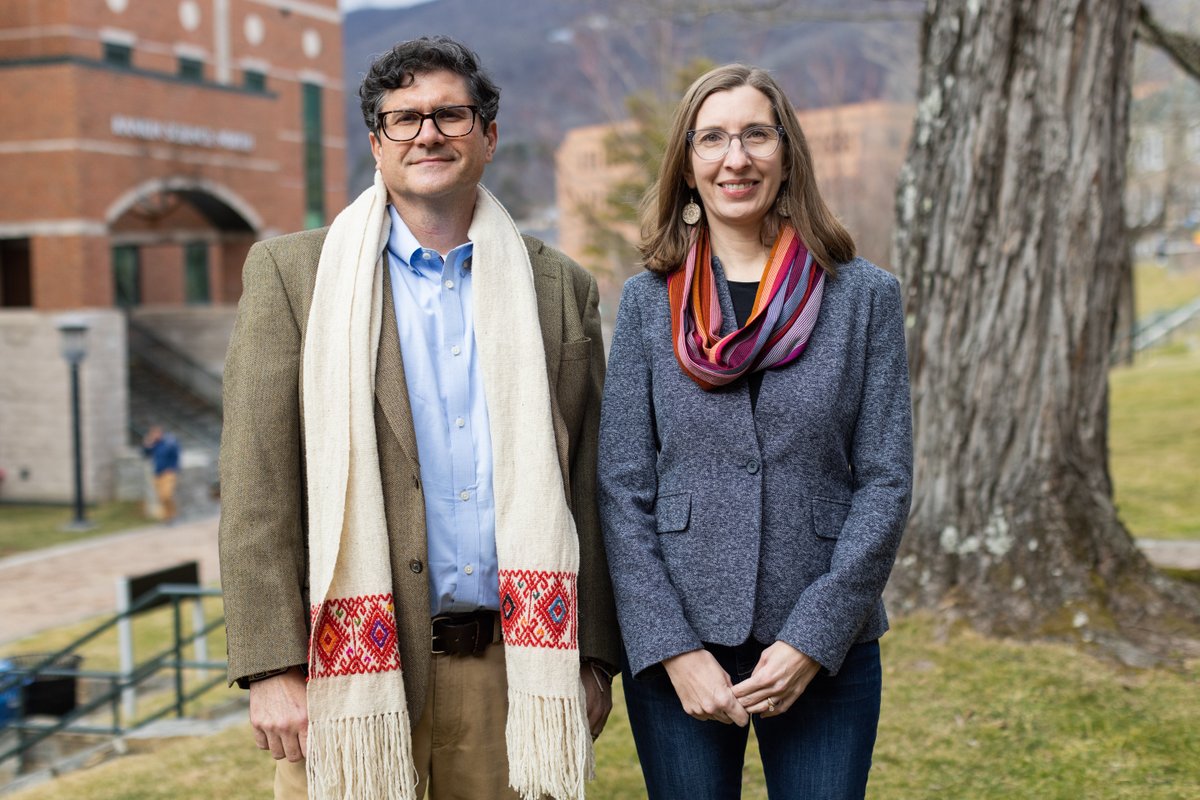 AppStateCAS's tweet photo. Dr. Paul Worley, professor and department chair in @LLC_ASU, and Dr. Melissa Birkhofer, visiting assistant professor in @EnglishAppState, have been awarded the NC Literary Review's John Ehle Prize.
Read more: https://t.co/m1QDjHE9v1
#AppStateCAS #AppStateLLC #AppStateEnglish https://t.co/y8UYpIFcki
