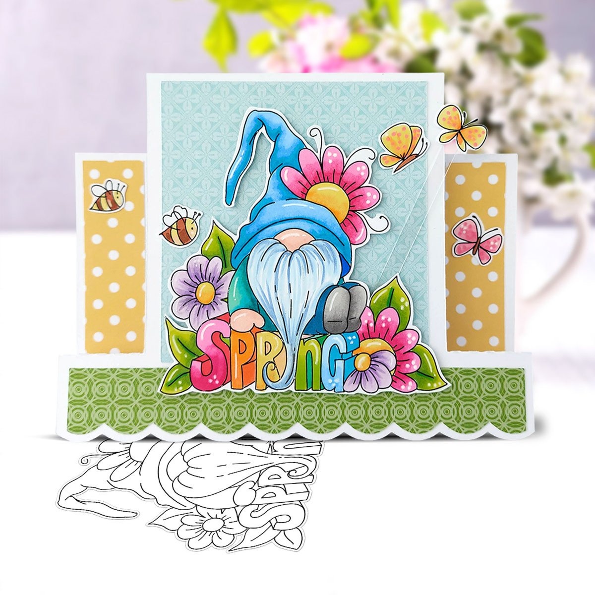 Polka_doodles's tweet photo. Nothing says spring better than a #gnome covered in flowers - save 40% off this great printable collection today with code 40DC!  #springcardmaking
#craft #crafty #crafts #cardmaking #crafting #handmadecards #crafts #digitalstamp #stampdownload  https://t.co/RpDE7TCEBM https://t.co/gLPmi2N9SR