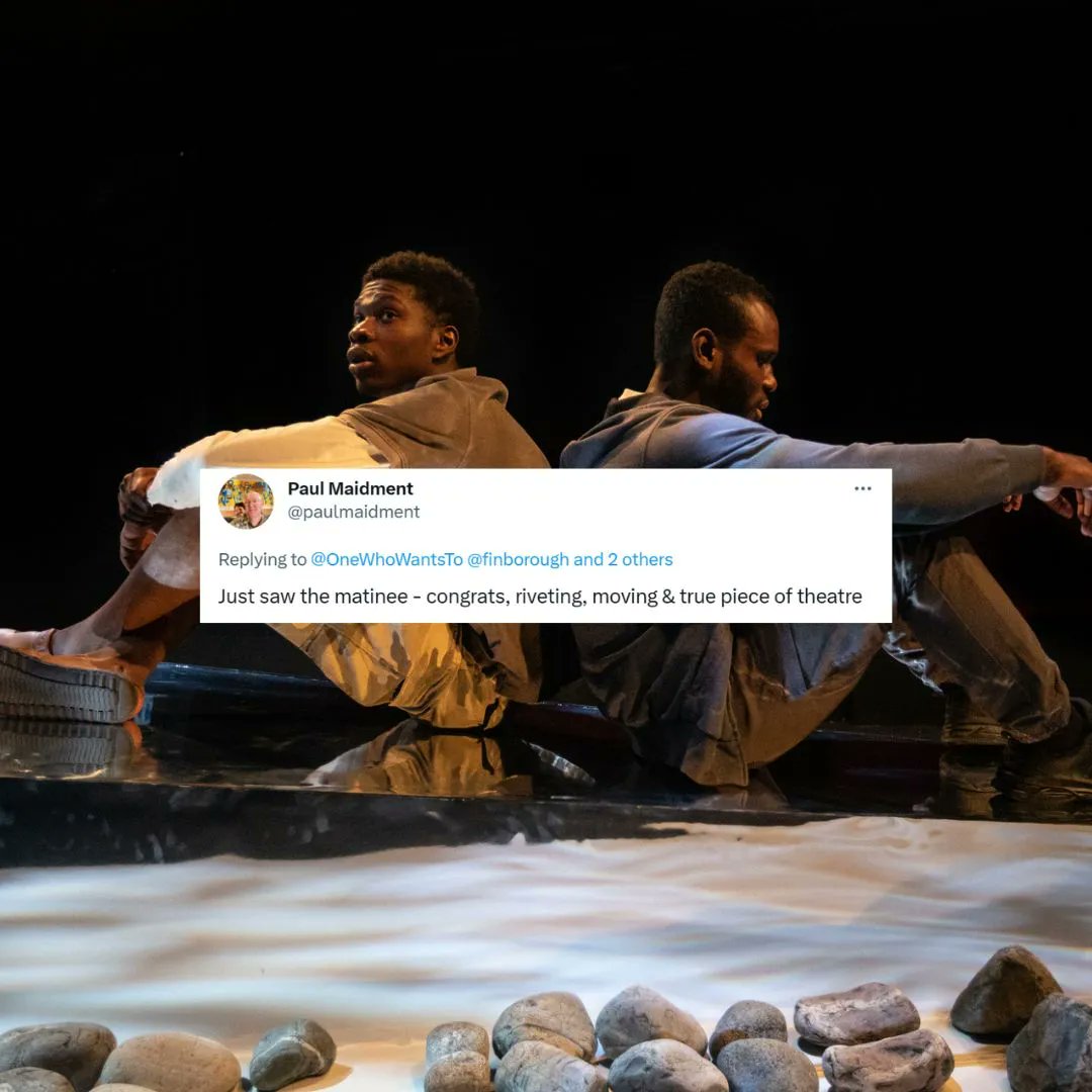 OneWhoWantsTo's tweet photo. Don't just take our word for it! Take a look at what our audience members have been saying.

Final week, must end this Saturday!

🗓️ Until 25 Feb 23
📍 @finborough
🎟️ https://t.co/aEdYVqBqT0 https://t.co/fwogSCKsT1