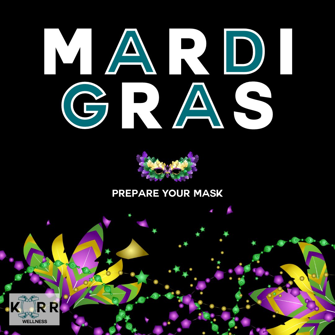 How will you party this Mardi Gras?

MARDI ON!! 👑🎂 

#KorrWellness #MardiGras2023

@korrwellness

#ChicagoWeightLoss #NewOrleansWeightLoss #Krewe #MardiGrasOutfit #ChicagoHealthFitness #NewOrleans #LouisianaMardiGras #BodyMindHealth