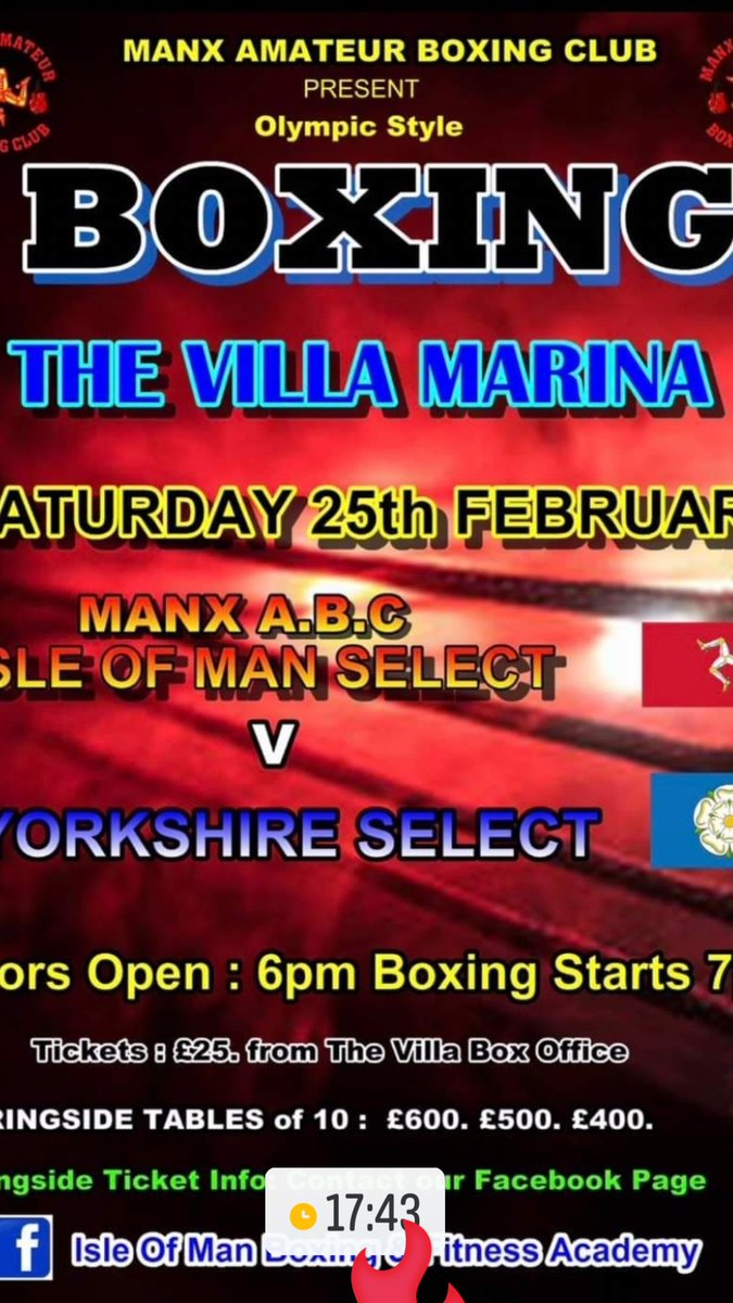 PetePeterant's tweet photo. Fight Week #TeamManxABC https://t.co/YYRn4NtJFI