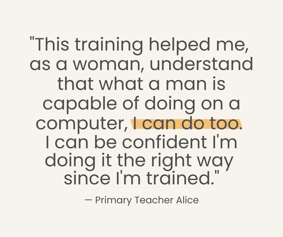 wellspringfdn's tweet image. Have you heard of our Blended Digital Learning project, funded by @fit_fit_ca? Through this project, teachers like Alice are strengthening their #technologyskills so they can better integrate #inclusivepractices in their #classrooms!