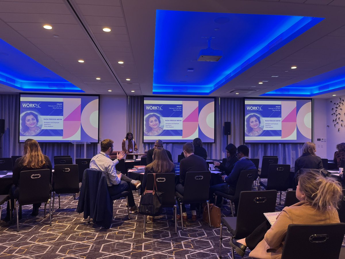 In one of our final workshops today our attendees learned about the importance of engageing employees to boost the employee experience and ensure retention. Creating a space for employees' well-being is more important now then ever to encourage employees to return to the office.