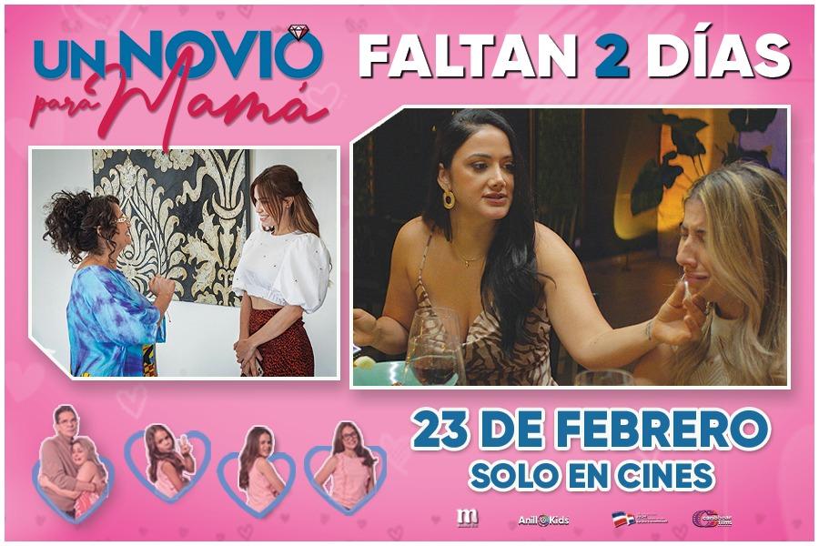 fsanchisr's tweet photo. Buenas tardes 😎
*Faltan 2 días para el estreno nacional de la divertida comedia familiar @unnovioparamamamovie @robertoangel01
:
:
:
#mirandafilms
#anillokids
#caribbeancinemasdistribution
#cinedominicano🇩🇴
#fsanchisr https://t.co/QfF1iZjw7Q