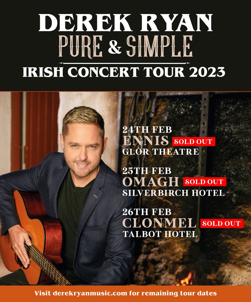 derekryanmusic's tweet photo. Looking forward to another sold out weekend on the ‘Pure And Simple’ tour! 

For remaining dates and tour info/tickets: 

🎟️ ➡️https://t.co/3I28W0HVvA https://t.co/JZg4Ayxoc3