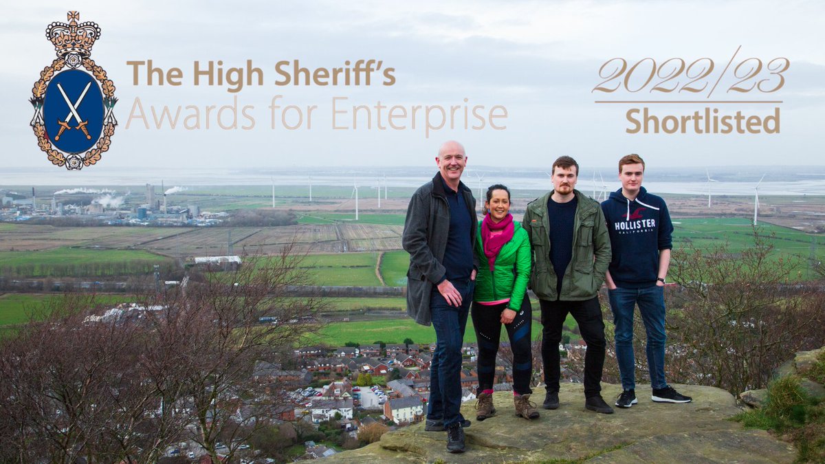 We're up for The Best Sustainable Business Practice at the High Sheriff’s Awards! Leading projects which help customers reduce their carbon footprint through new technologies 💻 The <a href="/SheriffCheshire/">High Sheriff of Cheshire</a> Awards will be announced on 31 March 🏆 Watch this space!