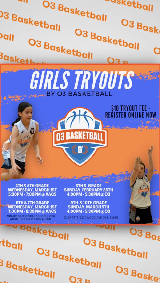 Join us for our tryouts!!!